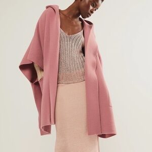 Free People All I Need Cozy Hooded Duster